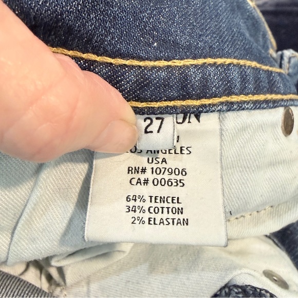 Hudson Signature Bootcut Denim Jeans Women's 27 Y2K - Picture 9 of 13